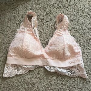 Pink Lace Bralette